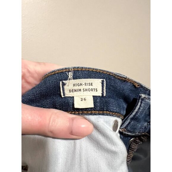 Madewell High-Rise Denim Shorts Style #K5970 Size 26 - Picture 2 of 8